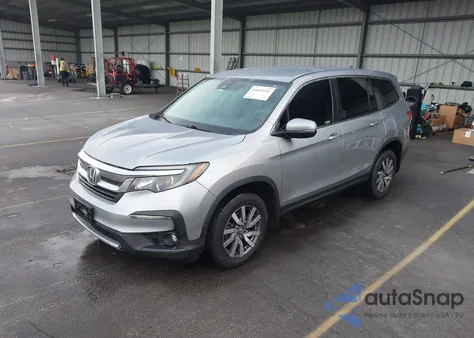 2019 Honda Pilot Ex z USA, uszkodzony, nr VIN 5FNYF6H33KB047160